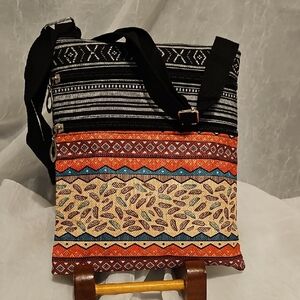 Multicolor Patterned Women's Bag